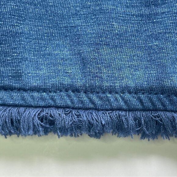 Chico's Rope Lace‎ Up Short Sleeve Top, Size 8 - Picture 2 of 8